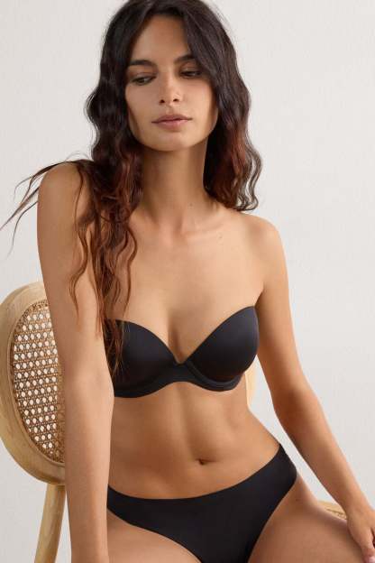 Anna Bandeau Bra in Ultralight Microfiber