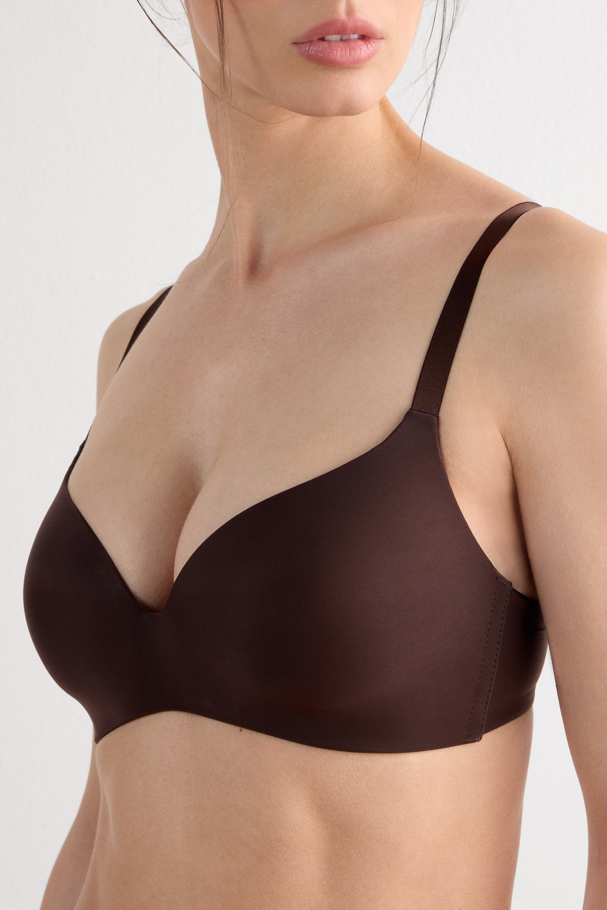 Adele Wireless Boost Triangle Bra in Ultralight Microfiber