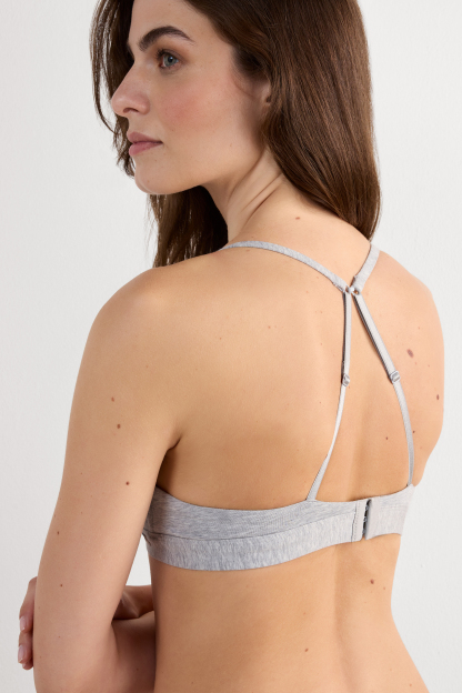 Tiziana Triangle Bra in Cotton