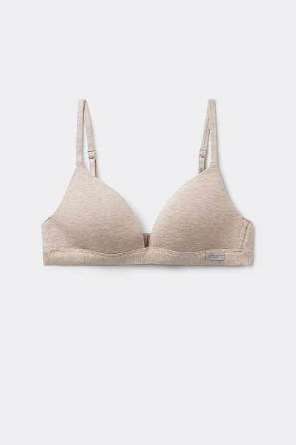 Tiziana Triangle Bra in Cotton