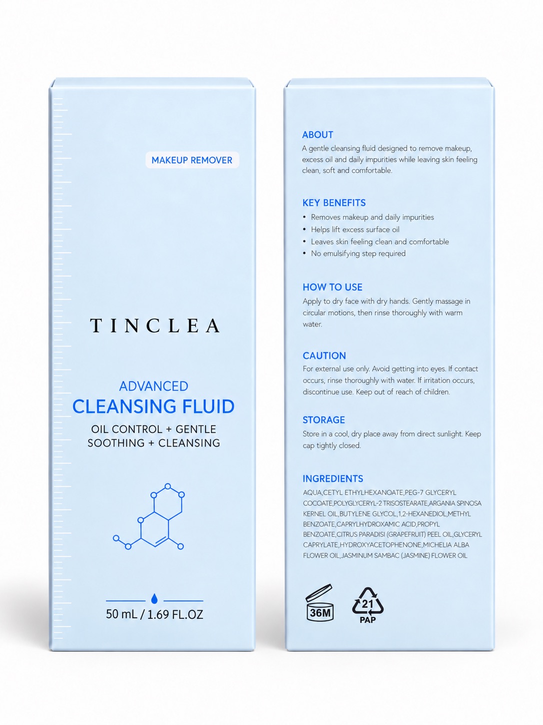 TinClea Advanced Cleansing Fluid, Make-up removing lotions, alternate product image 5