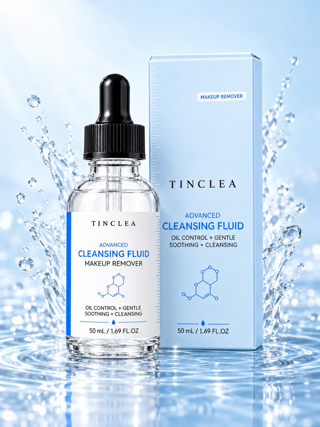 TinClea Advanced Cleansing Fluid, Make-up removing lotions, alternate product image 4