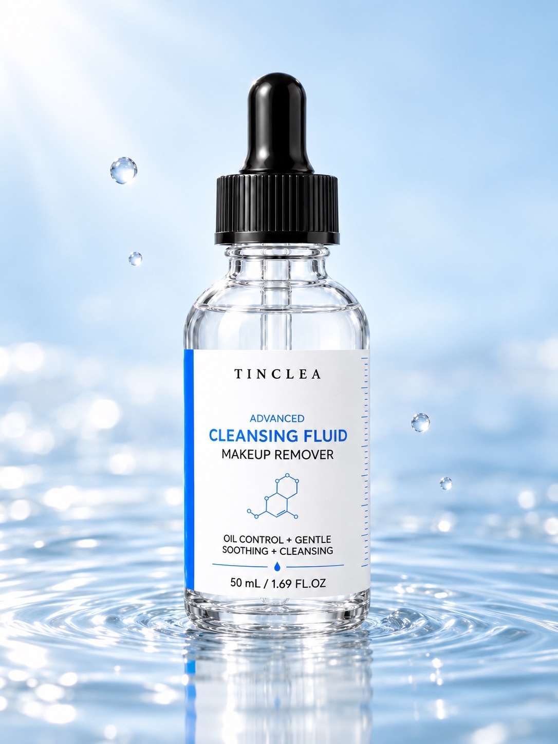 TinClea Advanced Cleansing Fluid, Make-up removing lotions, alternate product image 3