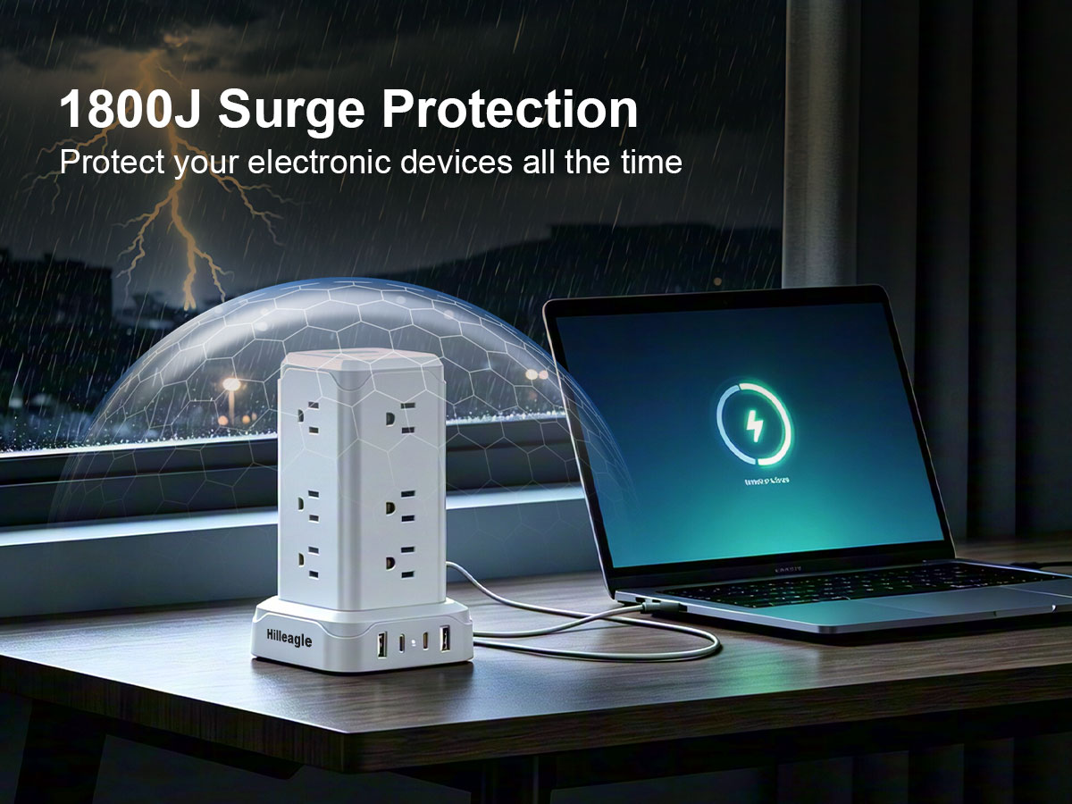 1800J Surge Protection