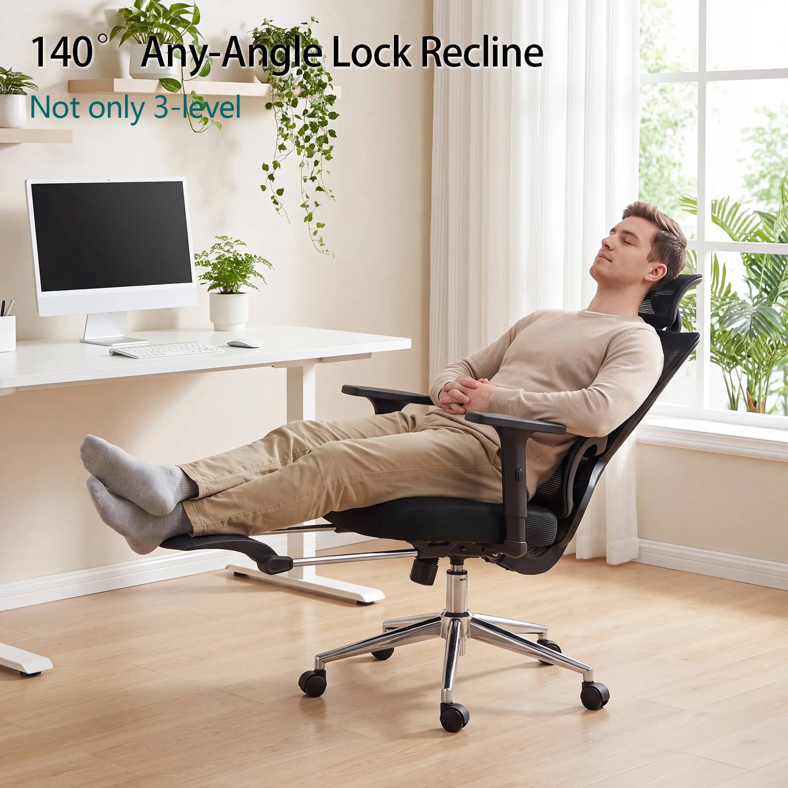 Hilleagle Ergonomic Office Chair | Black