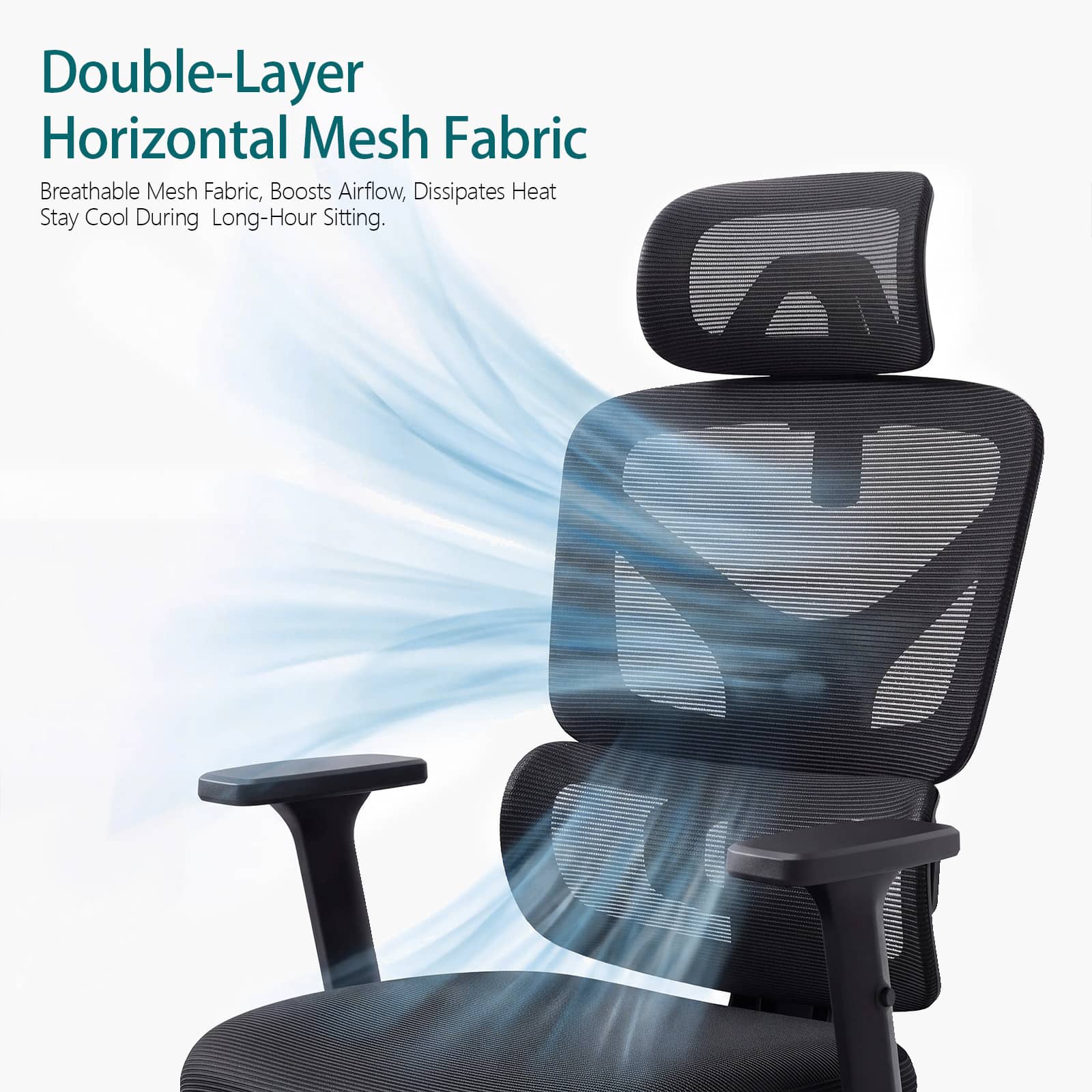 Hilleagle Ergonomic Office Chair | Black