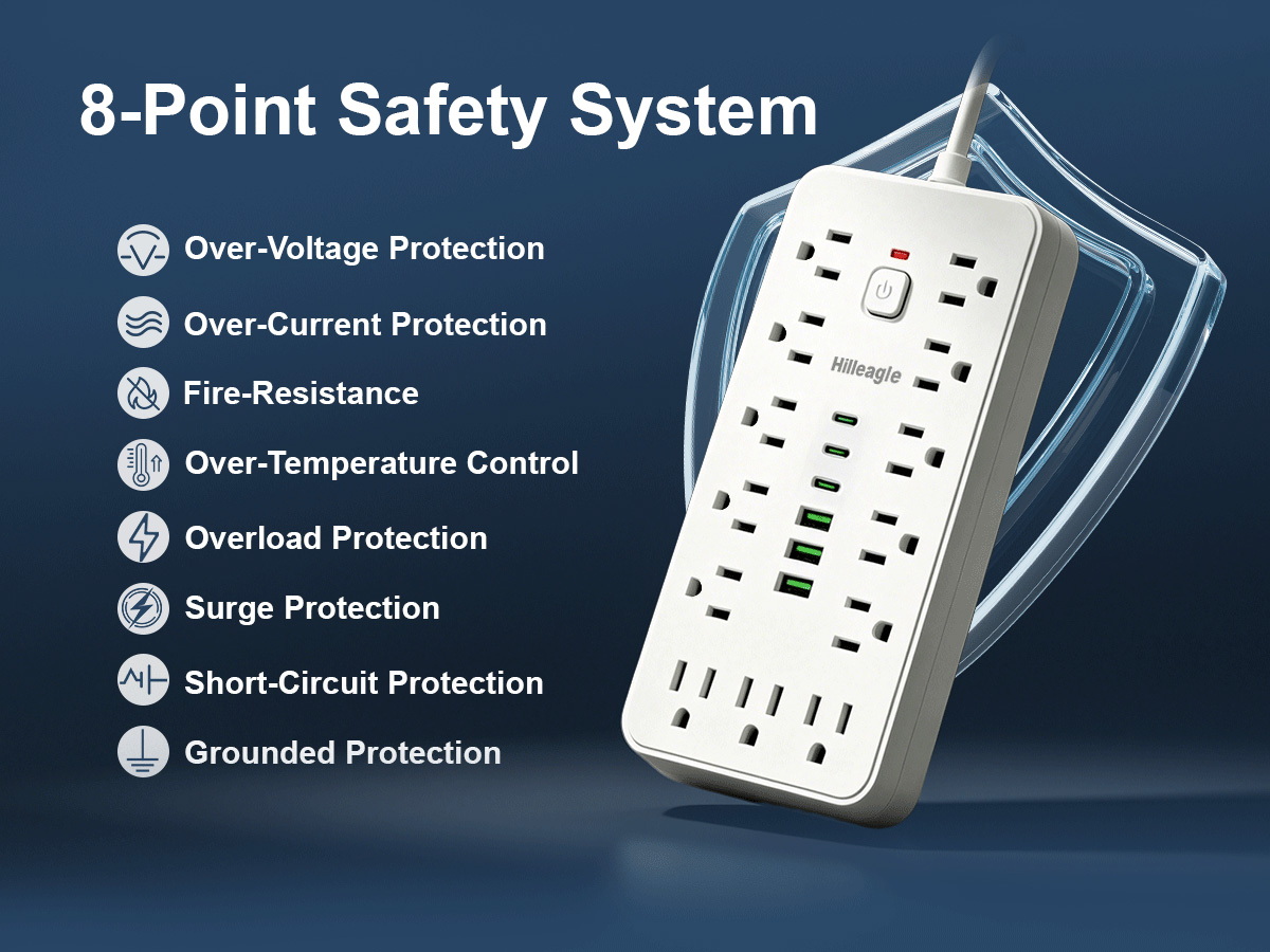 19-in-1 Surge Protector power strip