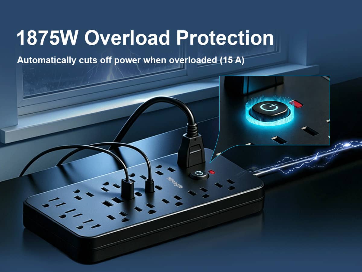 19-in-1 Surge Protector power strip