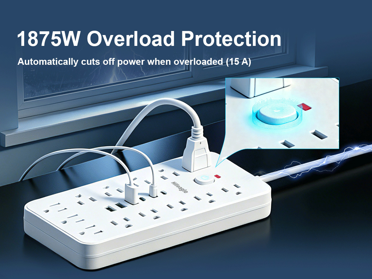 19-in-1 Surge Protector power strip