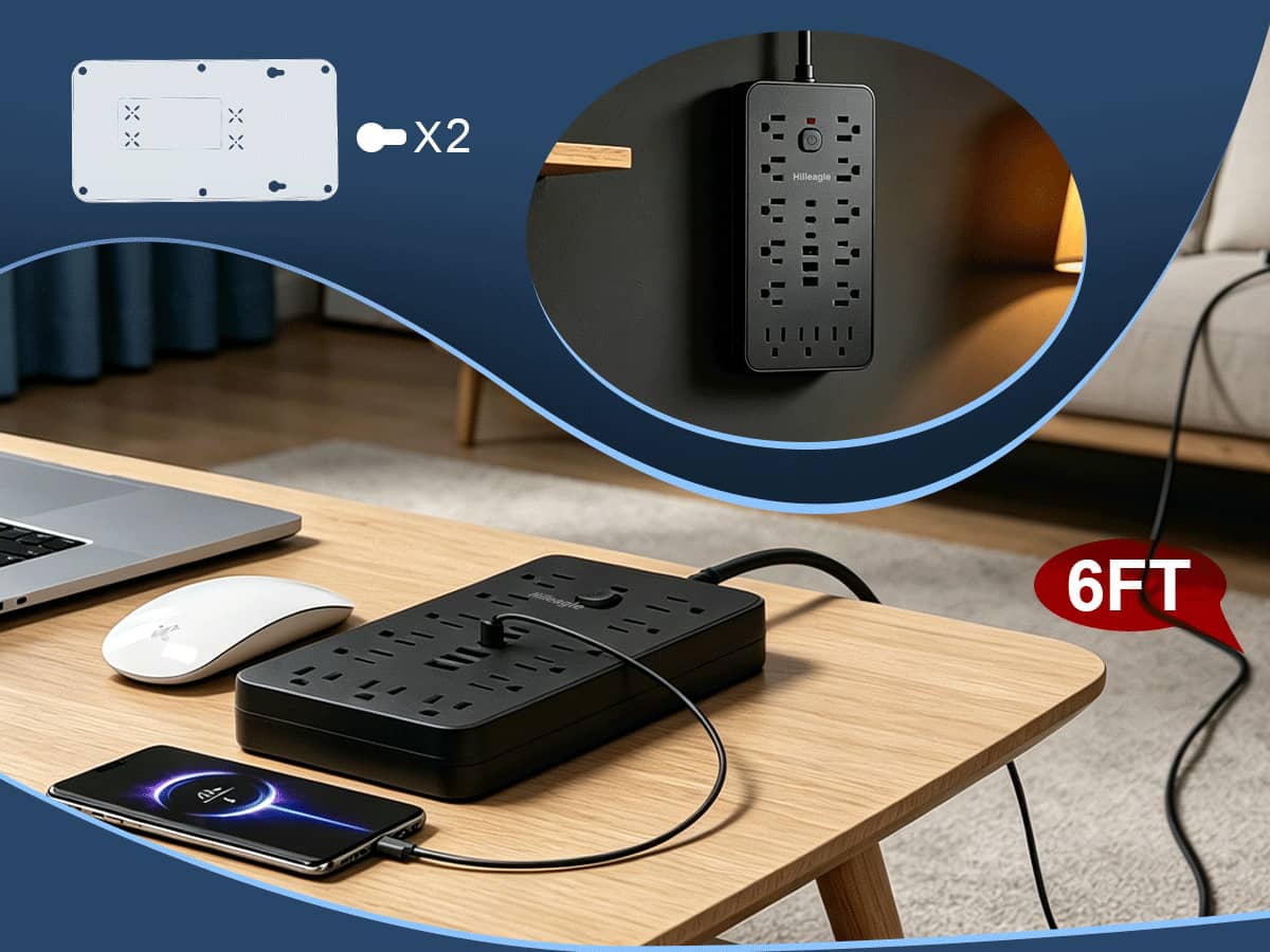 19-in-1 Surge Protector power strip