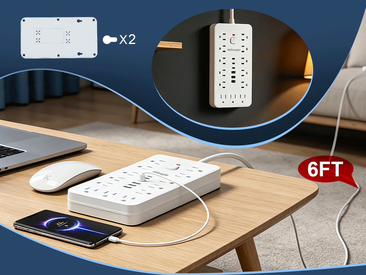 19-in-1 Surge Protector power strip
