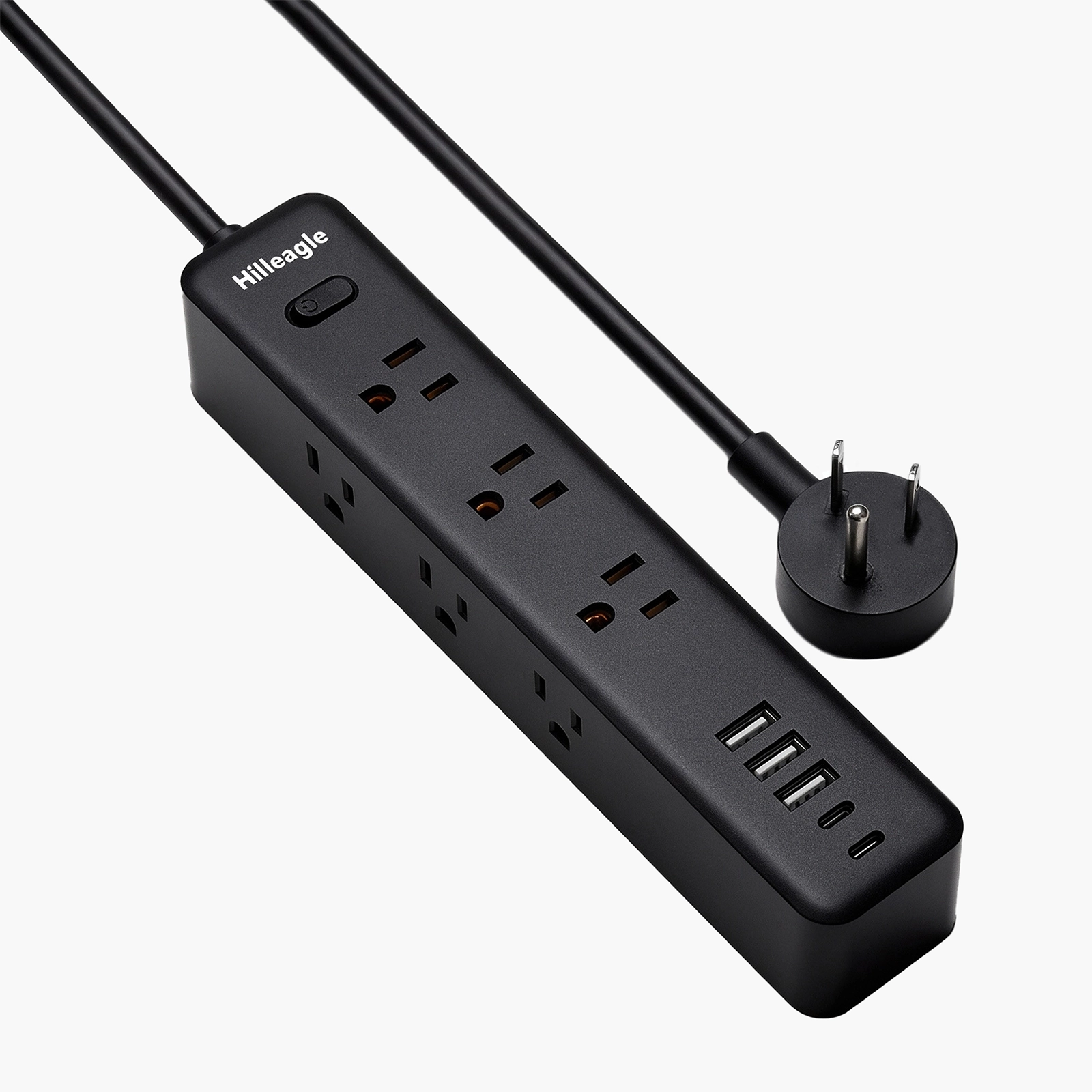 Hilleagle Power Strip with 1200J Surge Protector