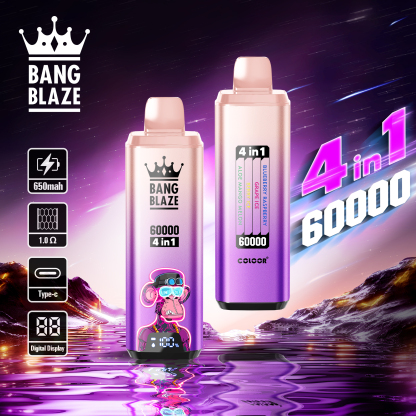 BANG BLAZW 60000 Puffs 4 in1 Flavor Disposable Vape