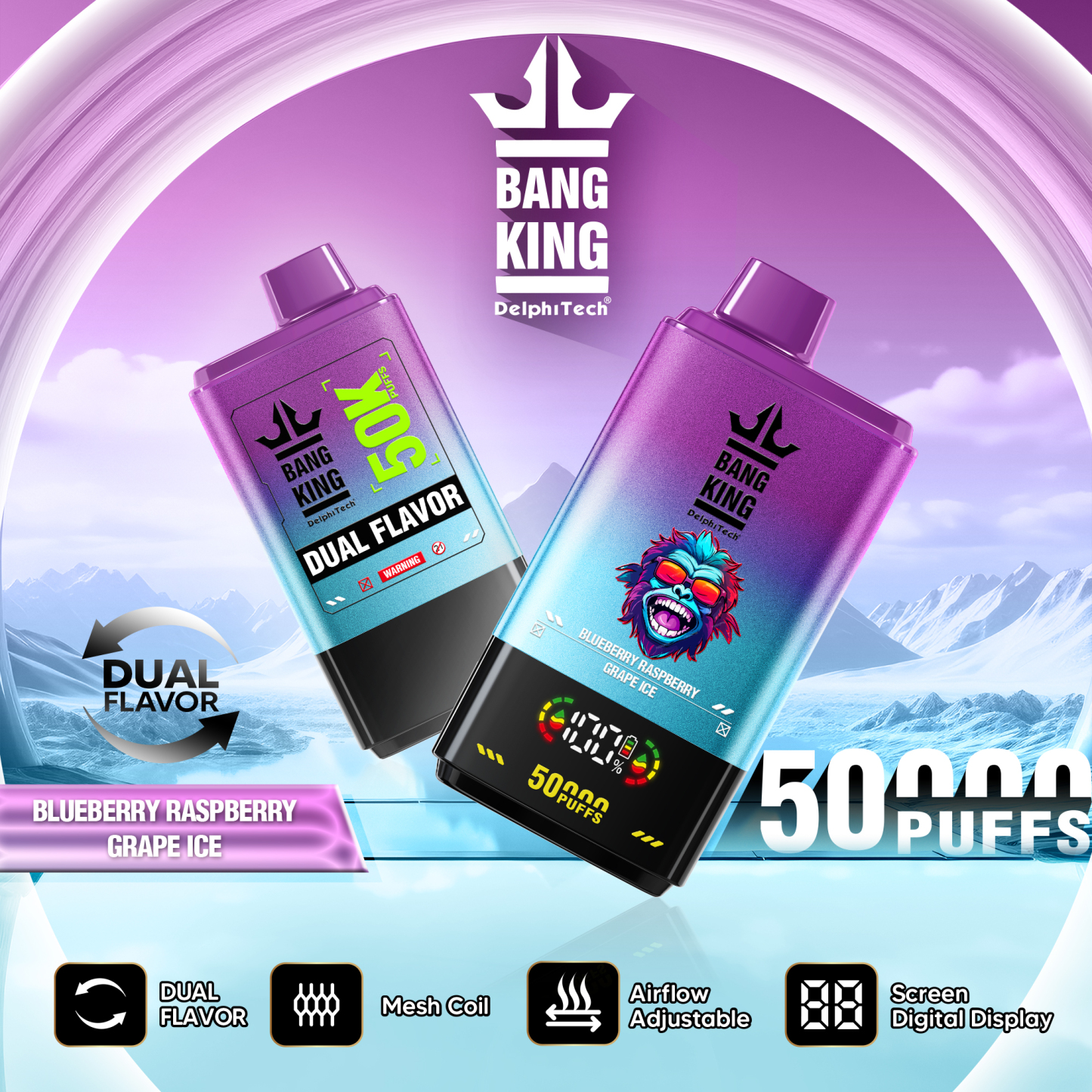 BANG KING 50000 Puffs Disposable Vape