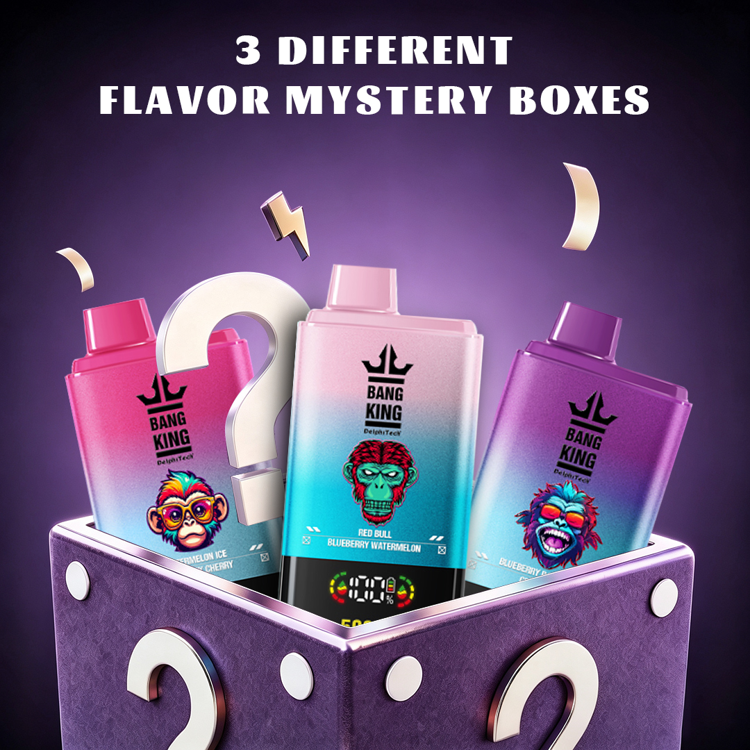 🎁3 pcs BANG KING 50000 Puffs 2 in 1 Flavor Disposable Vape – TikTok Box Price Drop!