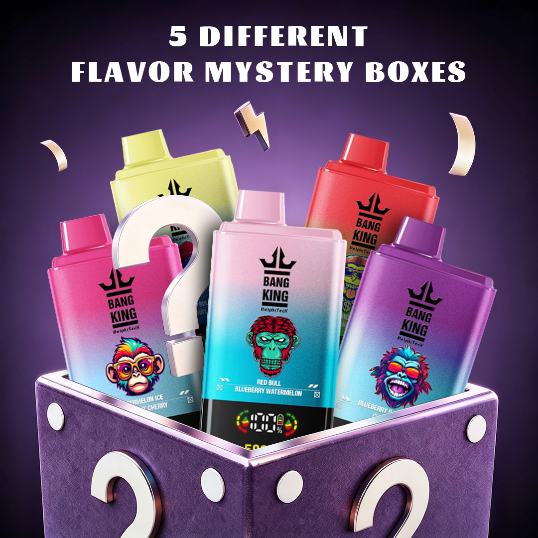 💎 5 pcs BANG BOX 50000 Puffs Double Flavor Disposable Vape – Mystery Box Price Drop!
