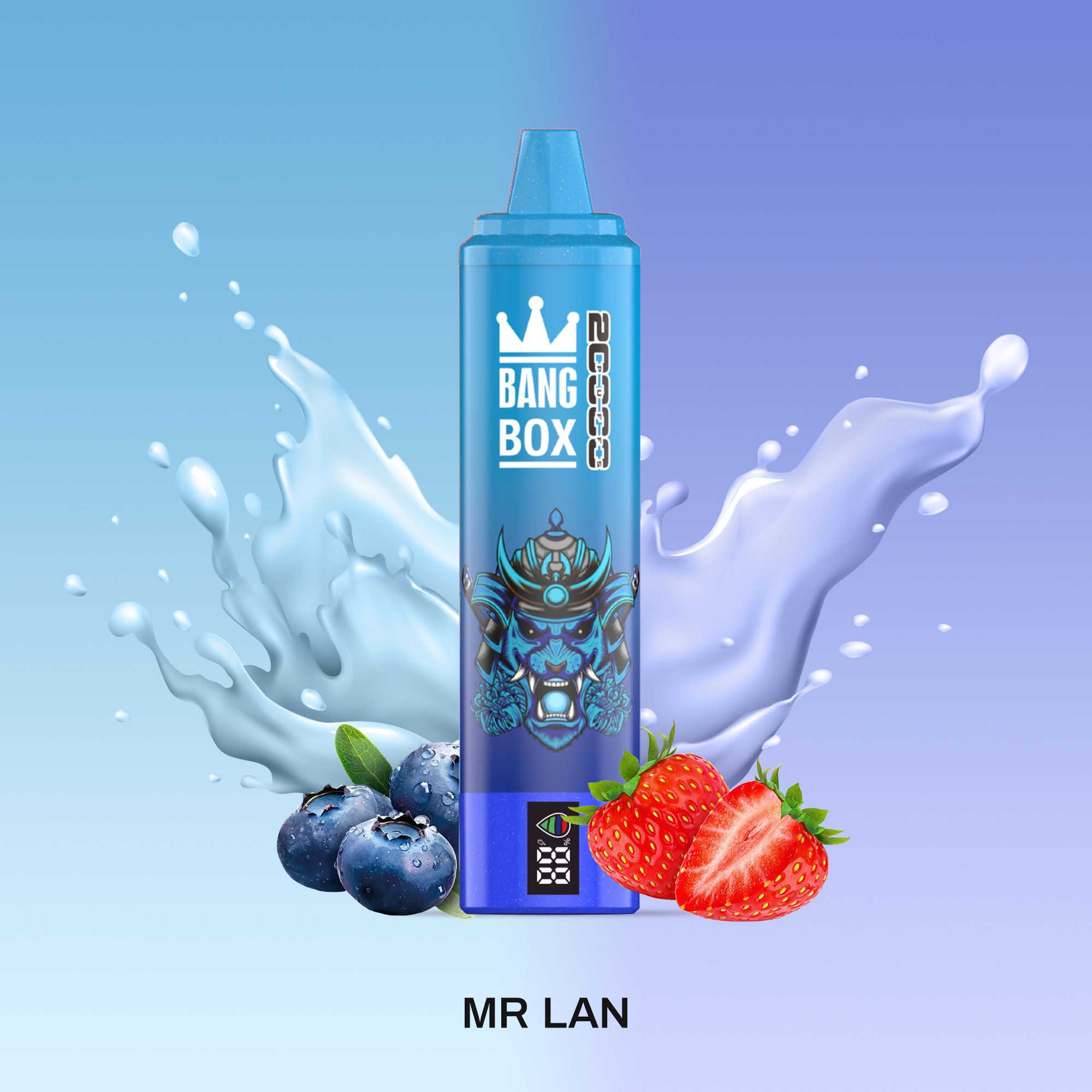 BANG BOX 20000 Puffs Double Flavor Disposable Vape - Mr. Blue
