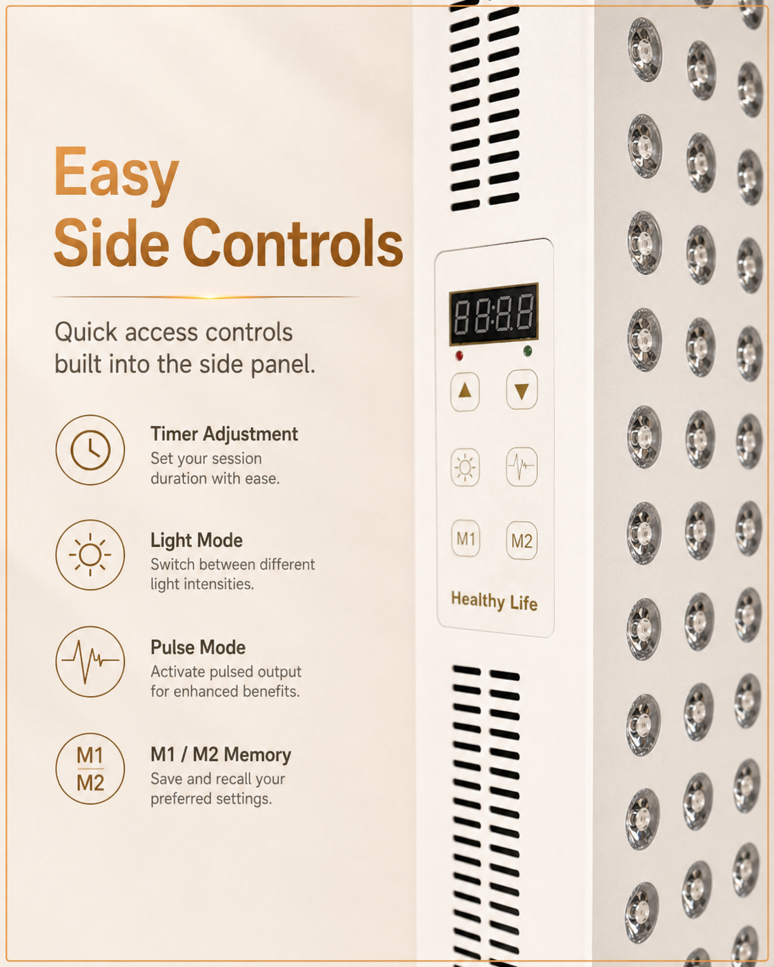 Lightenwells K800 Full-Body Red Light Panel