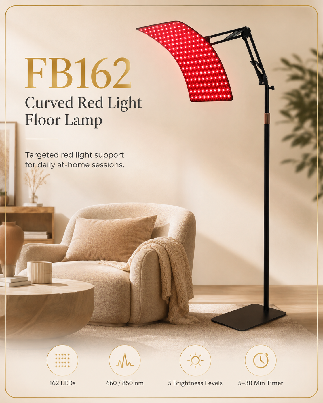 Lightenwells K500 Compact Red Light Panel
