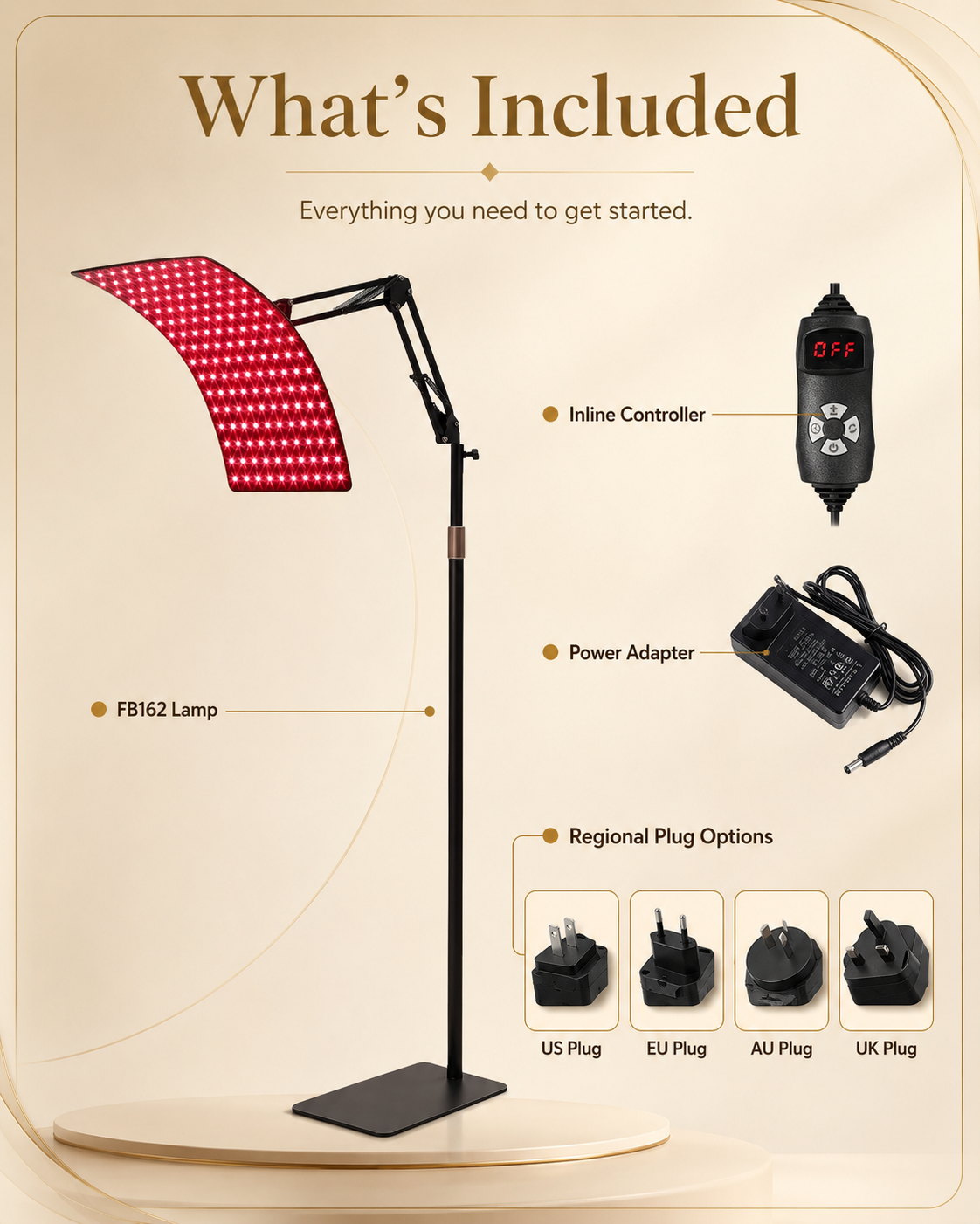 Lightenwells K500 Compact Red Light Panel
