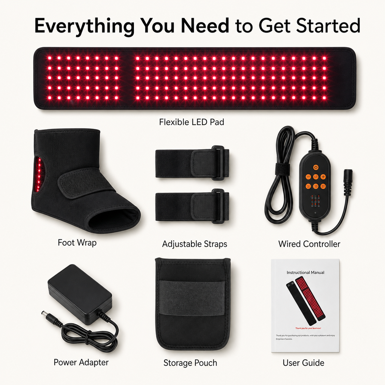 Lightenwells L200 Foot & Lower-Leg Light Therapy Wrap