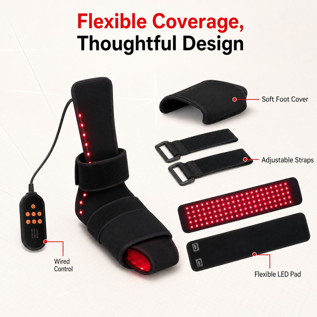 Lightenwells L200 Foot & Lower-Leg Light Therapy Wrap
