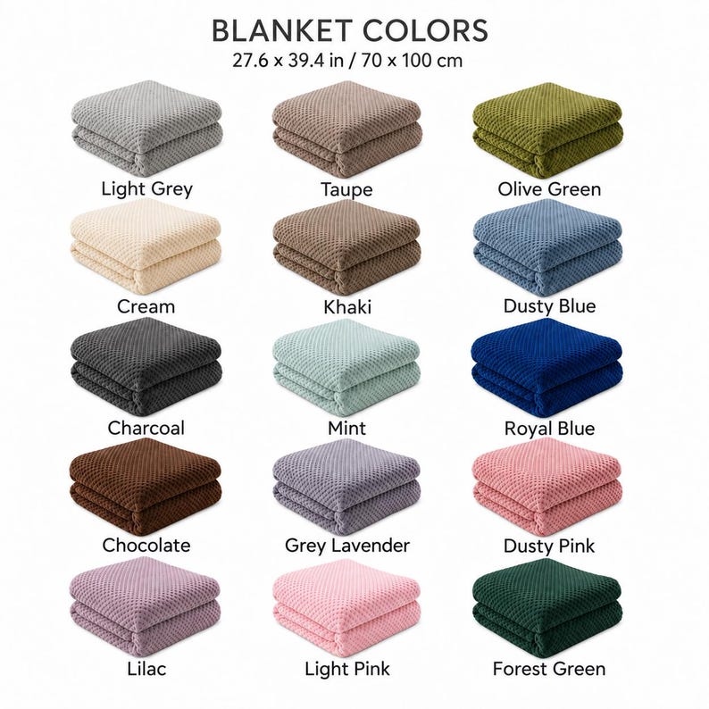Custom Embroidered Pet Name Blanket