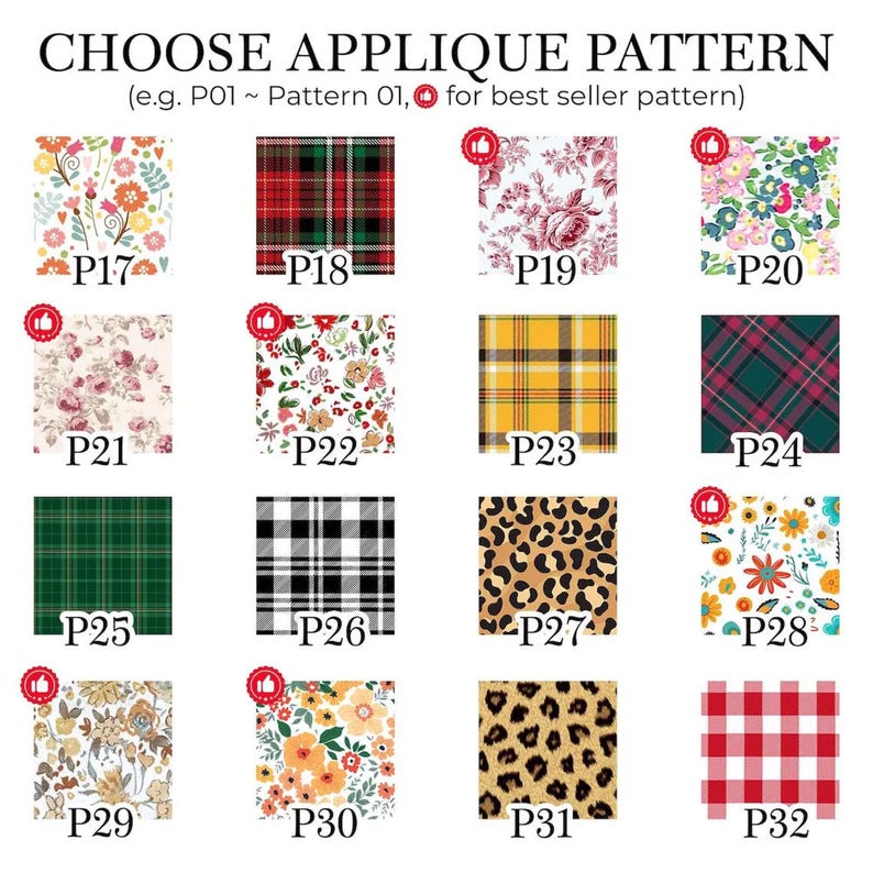 Custom Floral Appliqué Pet Quarter-Zip Sweatshirt