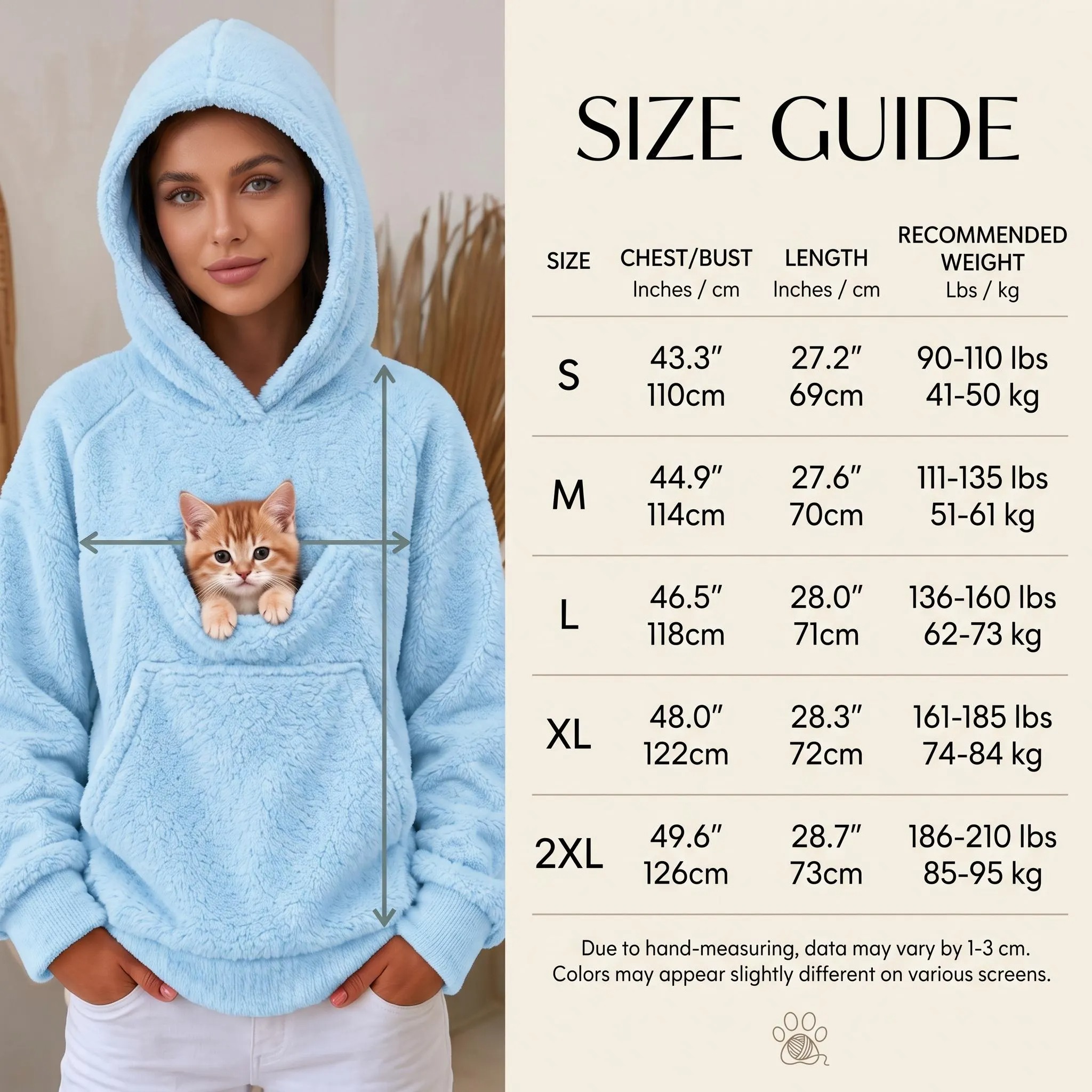 Personalized Cat Dog Pouch Hoodie