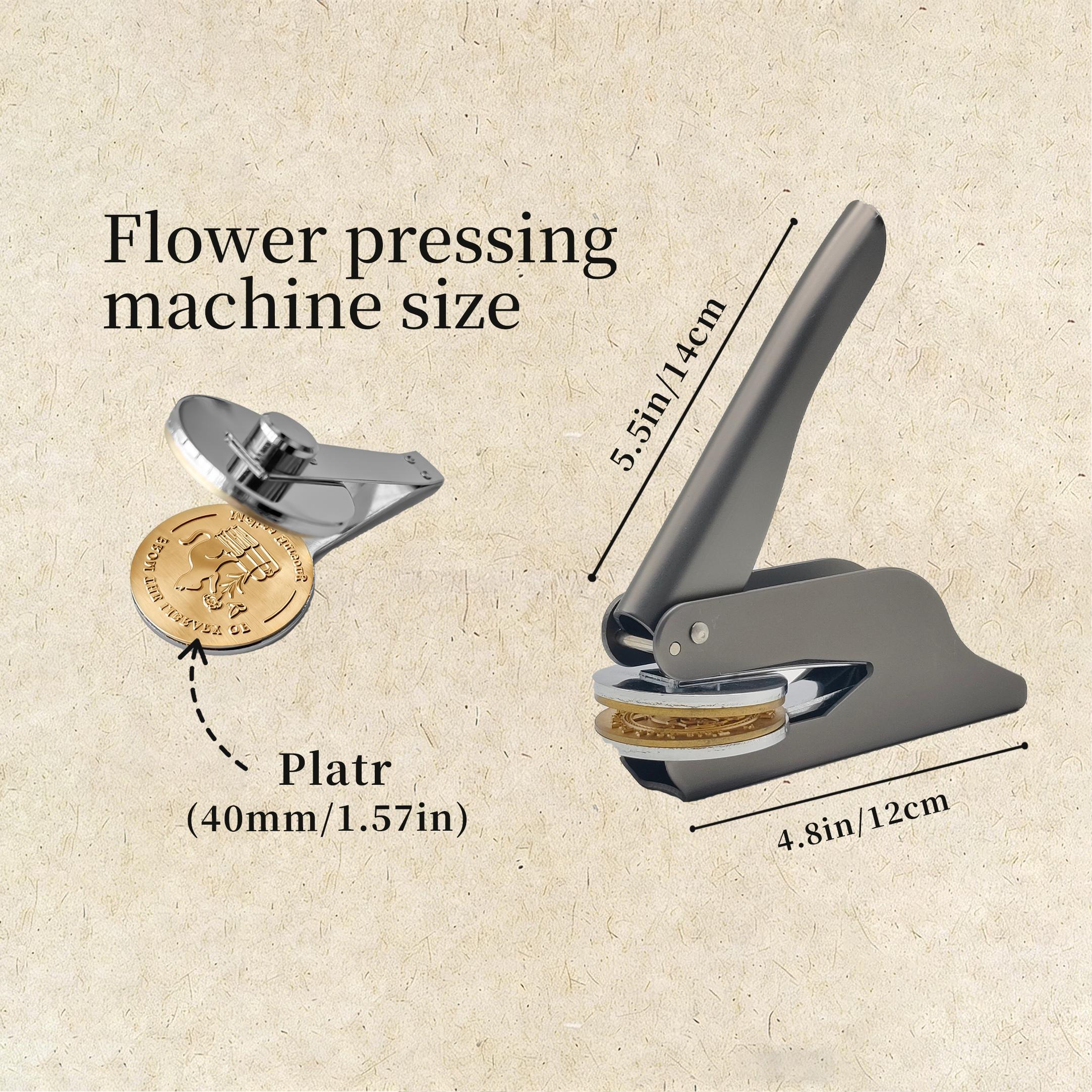Custom Book Embosser – Personalized Library Stamp,Book Lover Gift