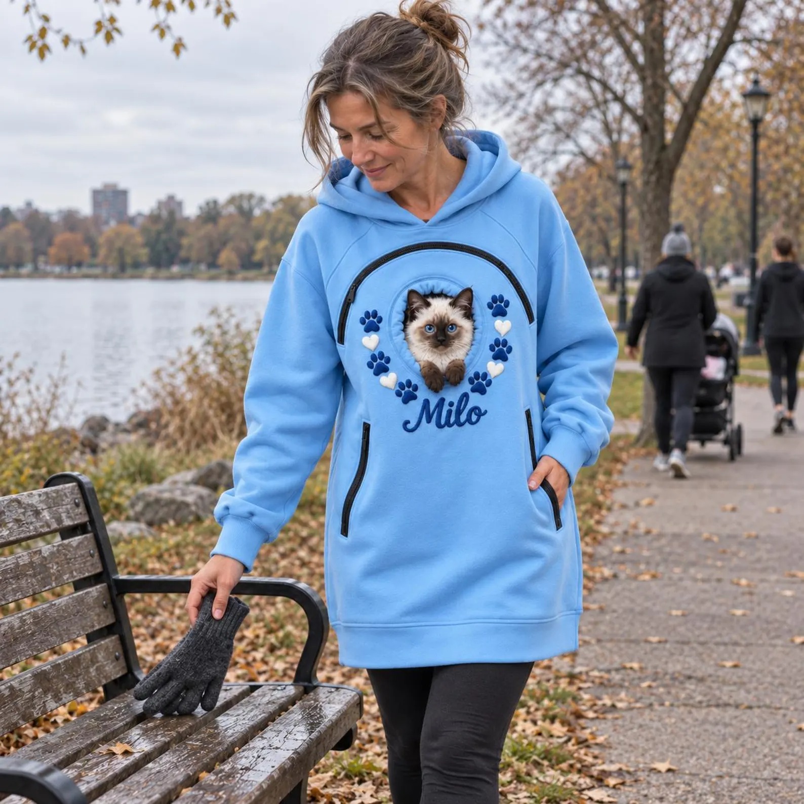 Personalized Pet Pouch Hoodie
