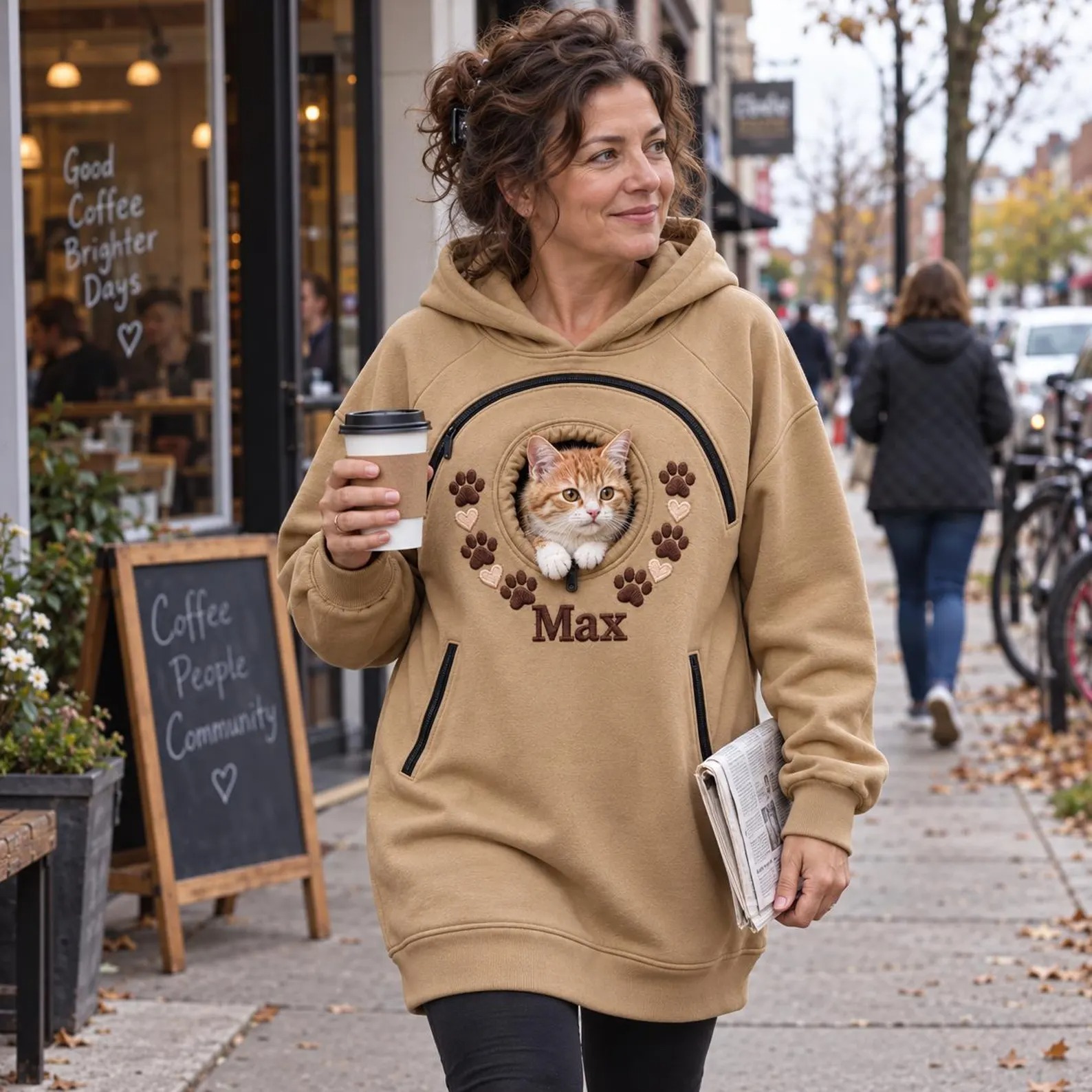 Personalized Pet Pouch Hoodie