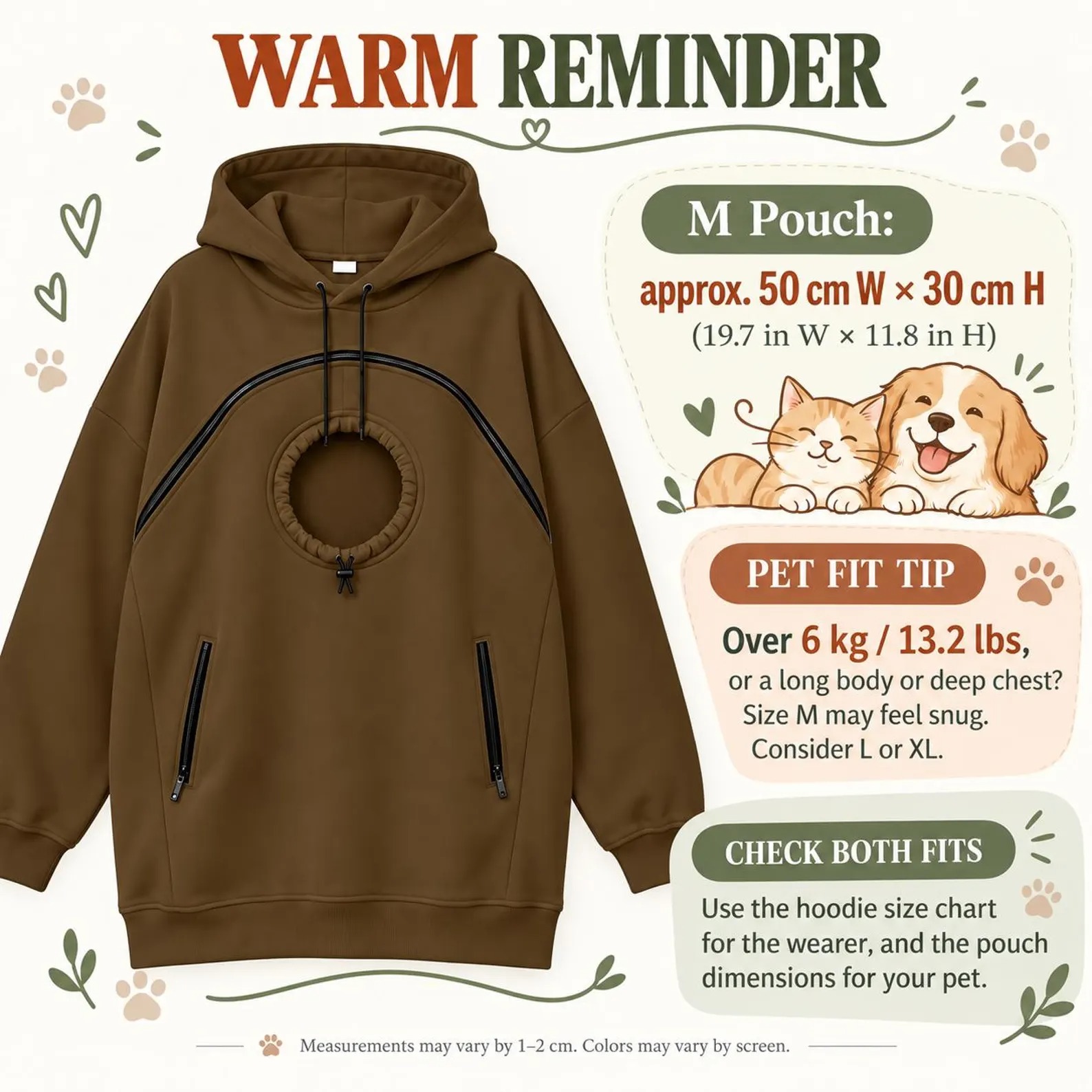Personalized Pet Pouch Hoodie