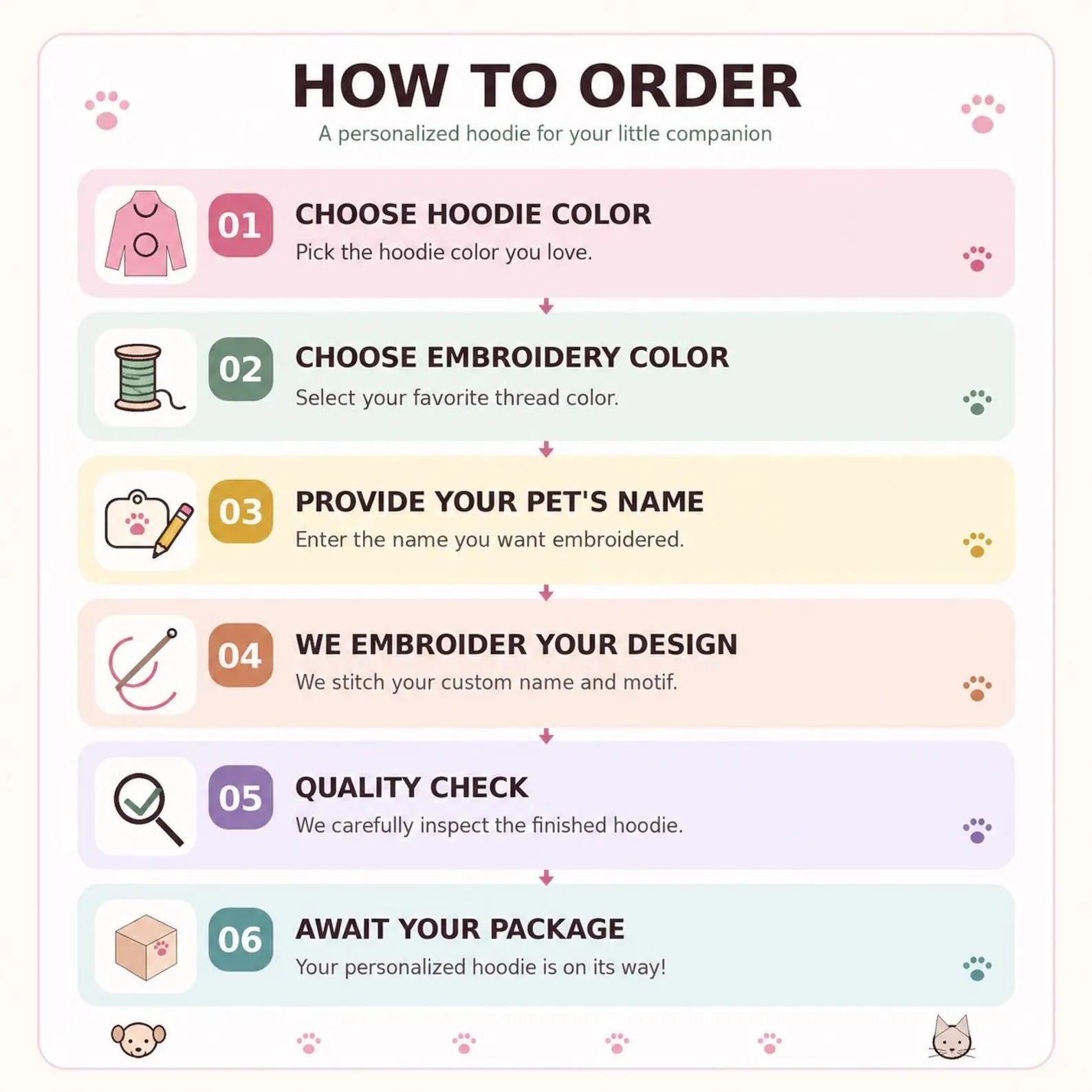 Personalized Pet Pouch Hoodie