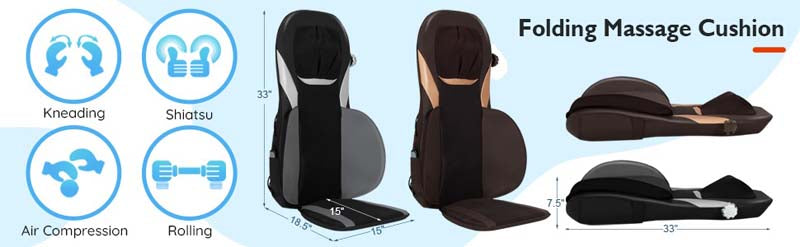 Eletriclife Shiatsu Massage with Heat Massage Chair