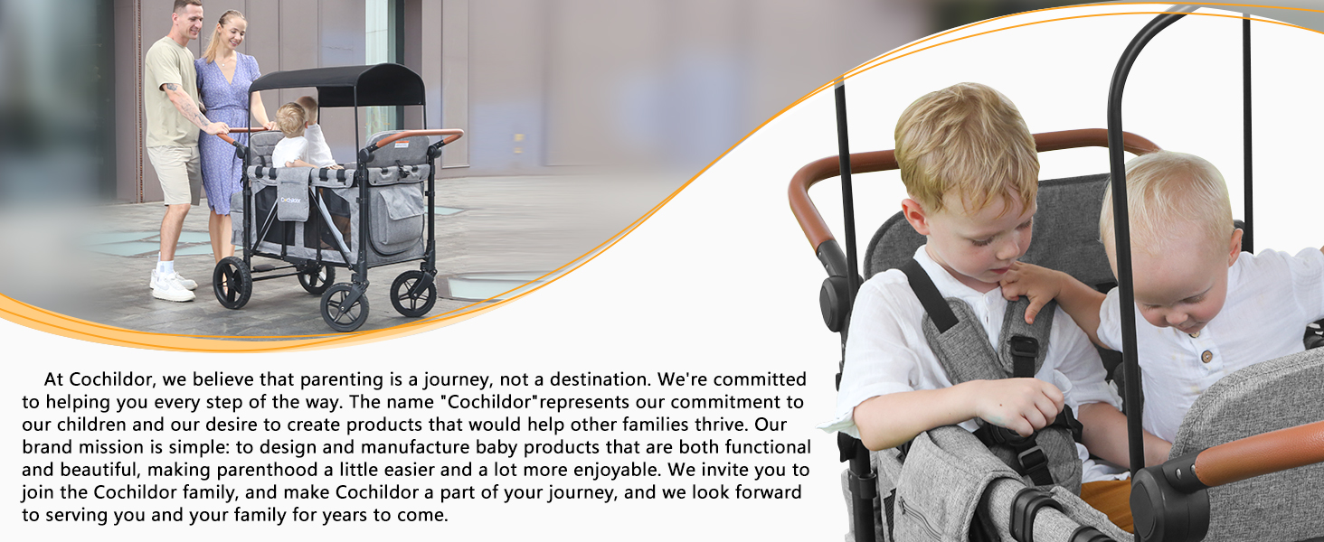 Cochildor Wagon Stroller, Designed by Parents for Parents