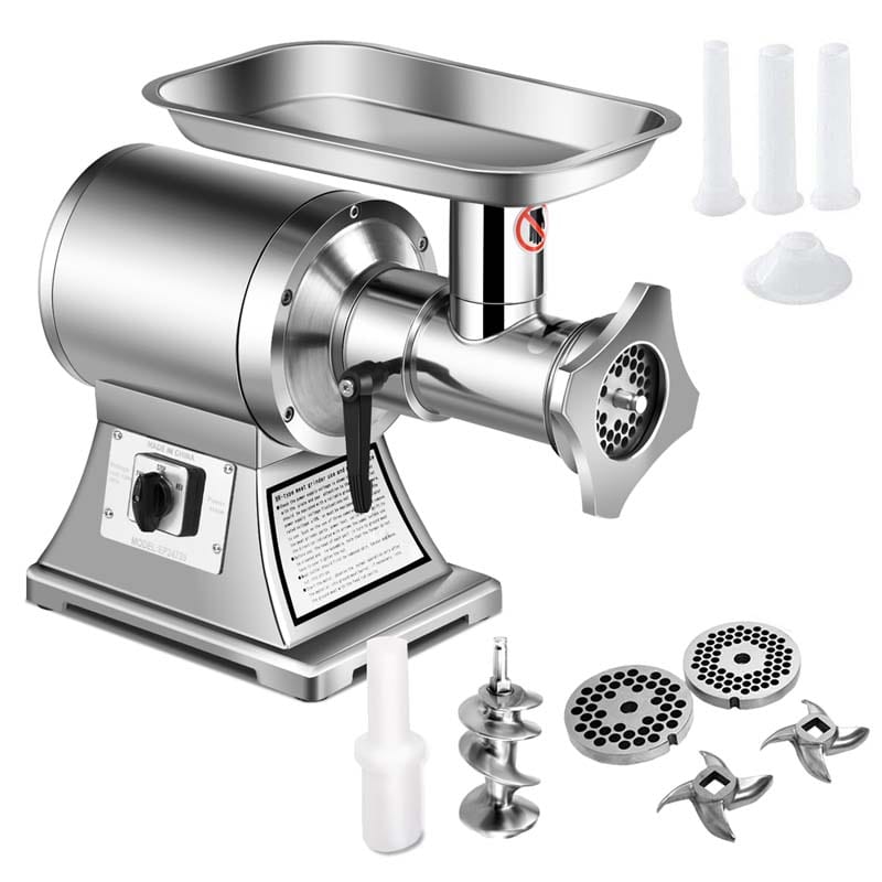 Eletriclife Heavy Duty 1.5HP 1100W 550LB/h Commercial Grade Meat Grinder