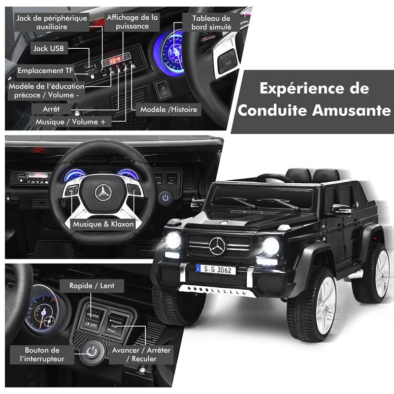 Eletriclife 12V Licensed Mercedes-Benz Kids Ride-On Car