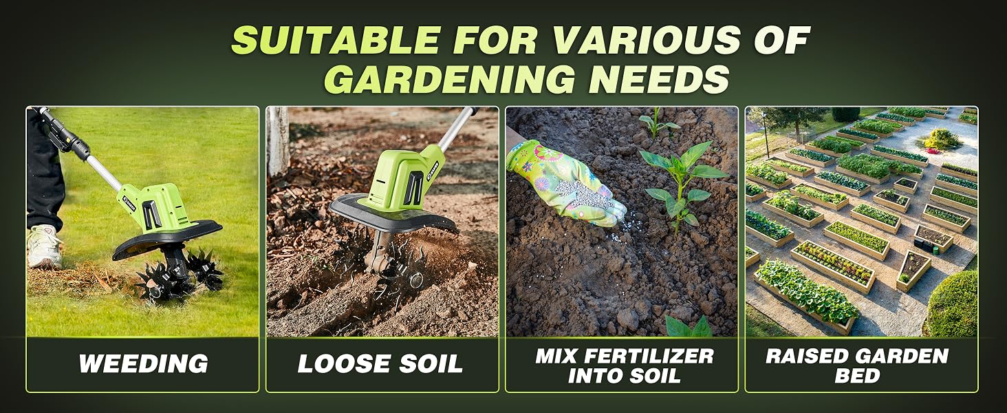 Rototiller for Gardening