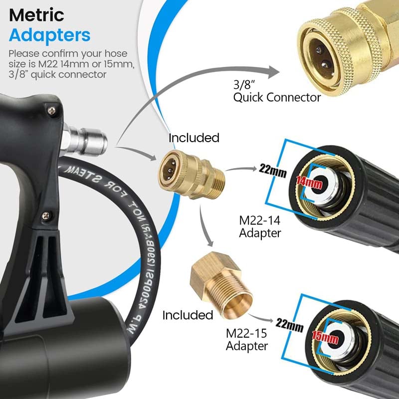 Eletriclife 4000 PSI 18 Feet Telescoping Spray Wand Pressure Washer