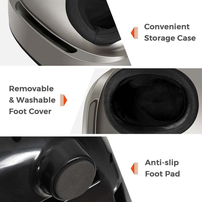 Eletriclife Shiatsu Foot Massager Machine with Deep Kneading