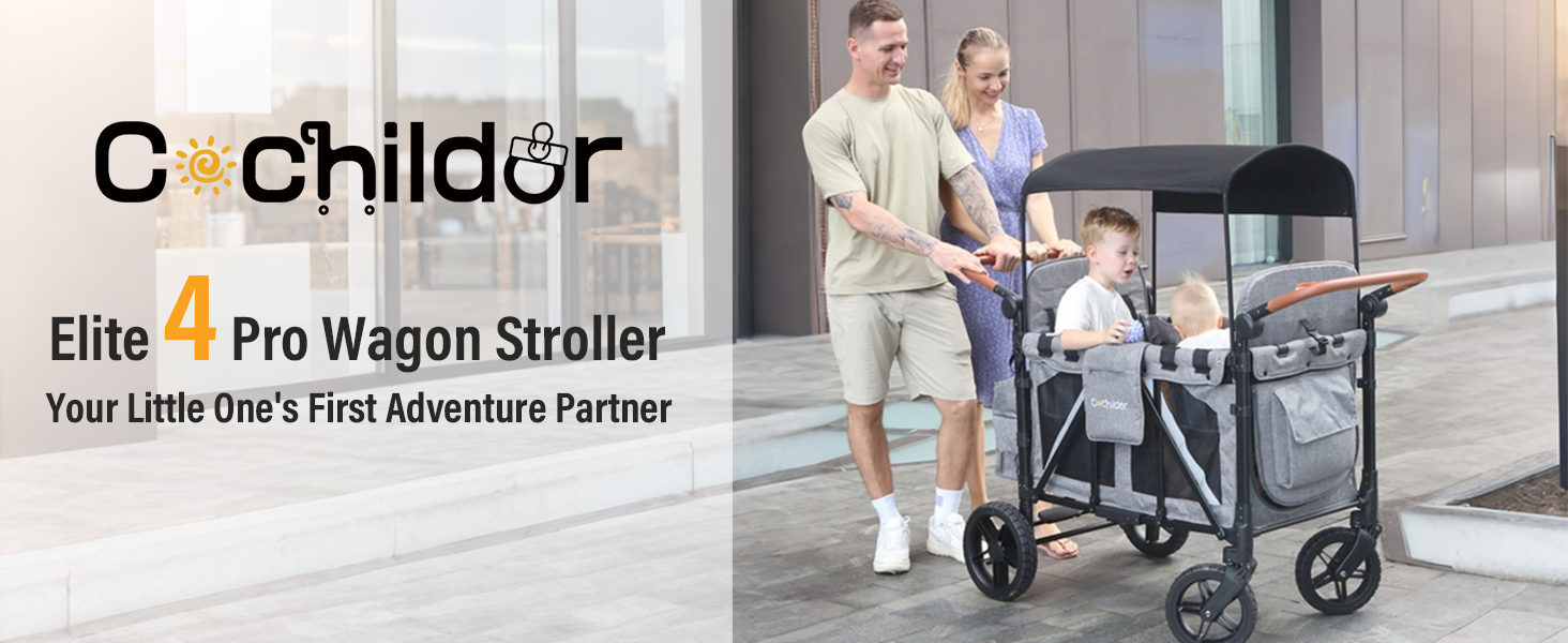 Cochildor Elite 4 Pro Wagon Stroller