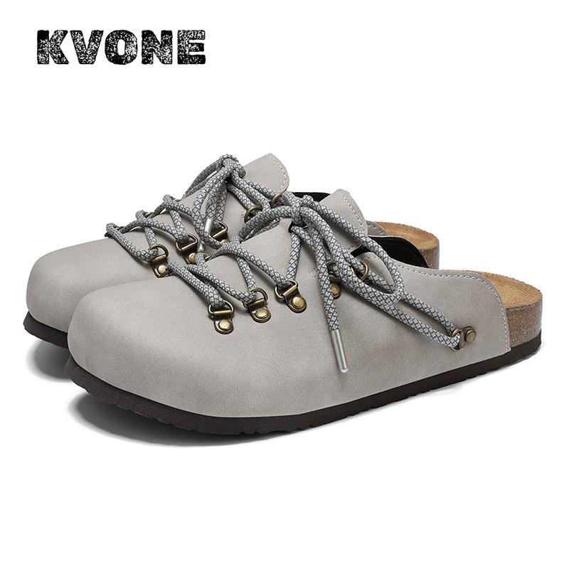 KVONE Unisex PVC Mules-Clogs - Casual, Minimalist Round Toe Footwear with Starry Reflective Shoelaces, Arch Support Insoles, Wide Fit, Cuban Heel, All-Season Comfort for Parties, Slip On, Ankle, Street, Plain, Reflective Laces, Walking Wear, Pu Upper, Cas