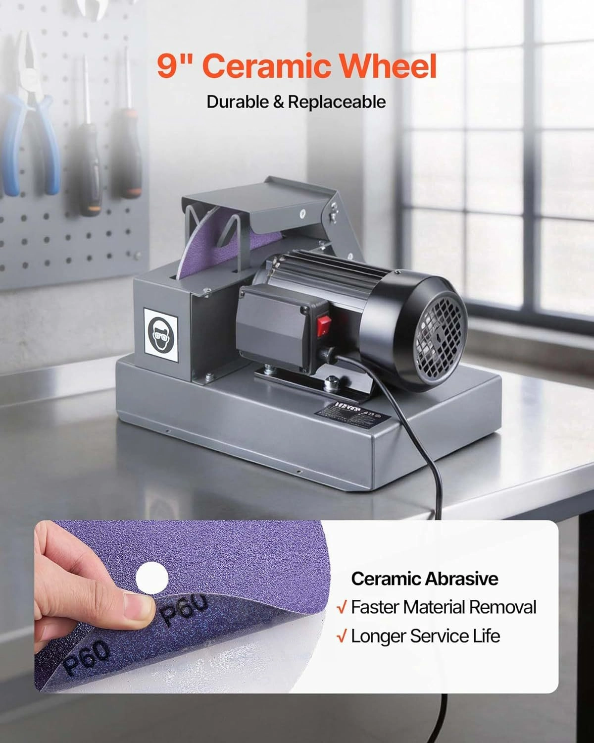 🔥💪 Today's Special Offer ⚙️🔪VEVOR Lawn Mower Blade Sharpener