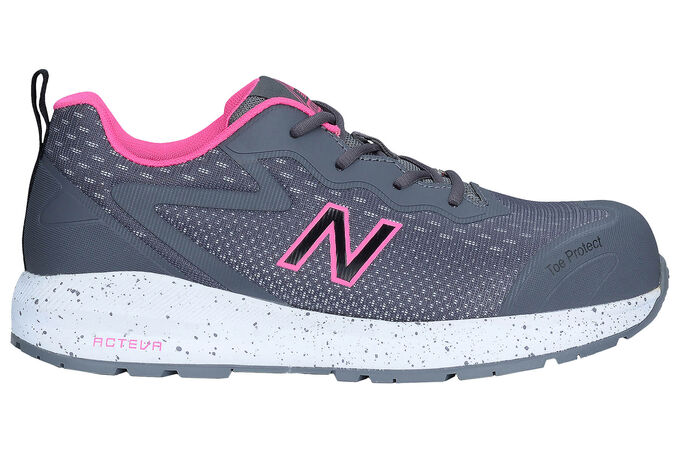 New Balance Logic S1 PL női munkacipő, szürke/rózsaszín