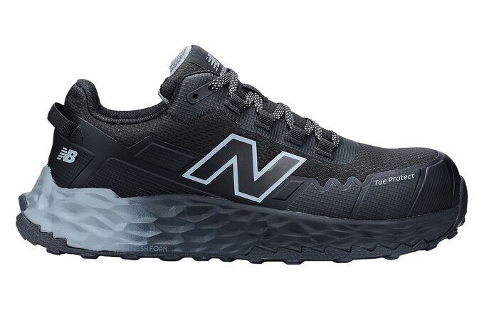 New Balance Cremorne 2E, S3L HRO FO SC SR munkacipő, fekete/szürke