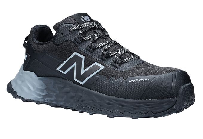 New Balance Cremorne 2E, S3L HRO FO SC SR munkacipő, fekete/szürke