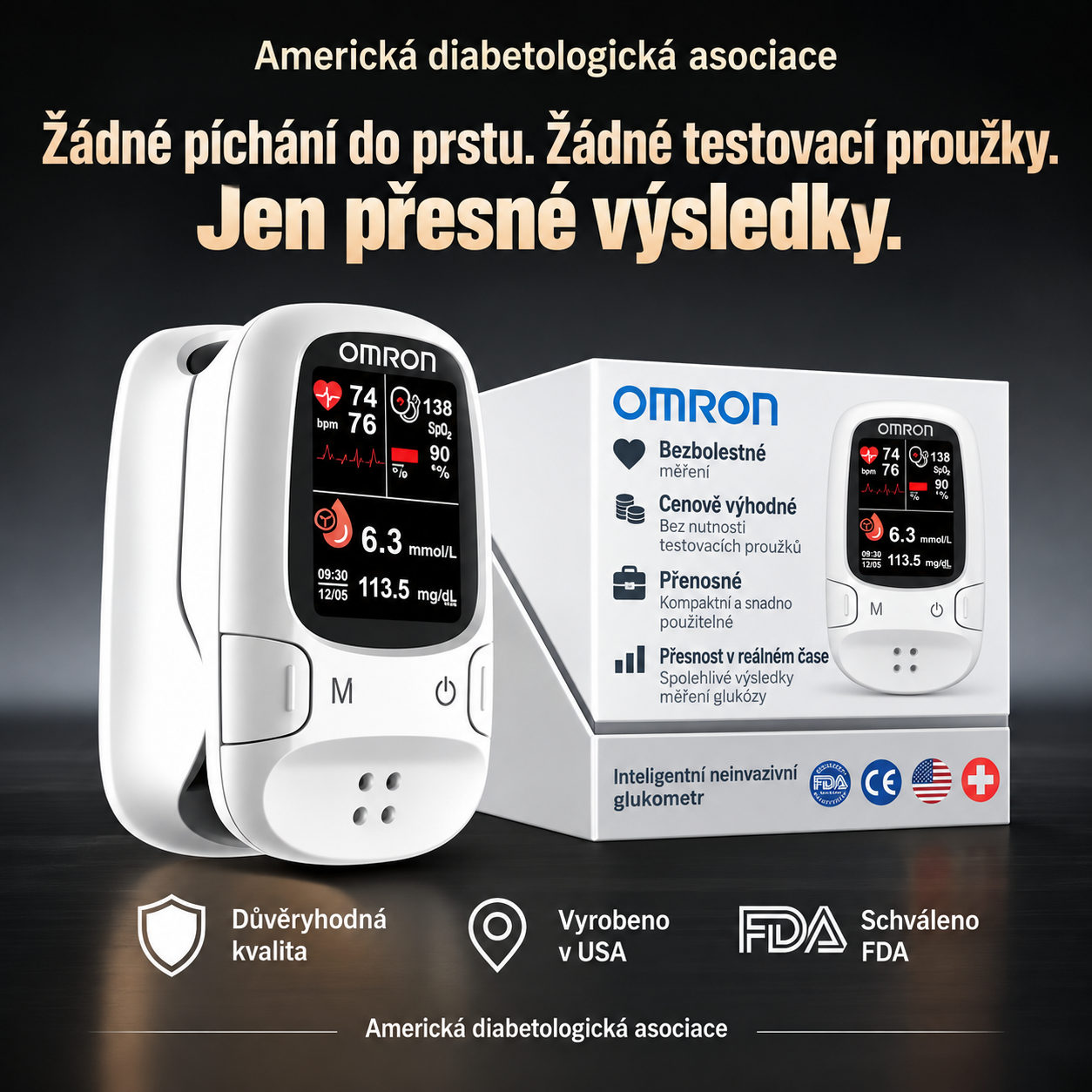 🔥 Black Friday u Omron™: Moderní kontrola zdraví pro každý den 🇺🇸