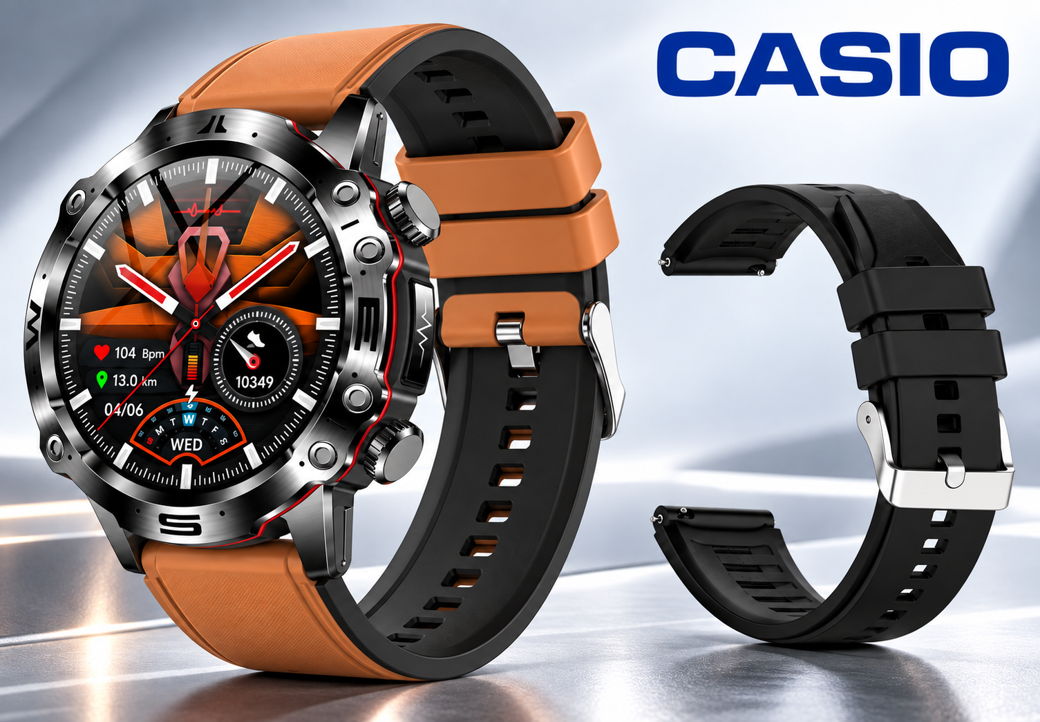 💫 Chytré hodinky CASIO AI z roku 2026 – Doma, v práci nebo na cestách, vždy po vašem boku ⏱️