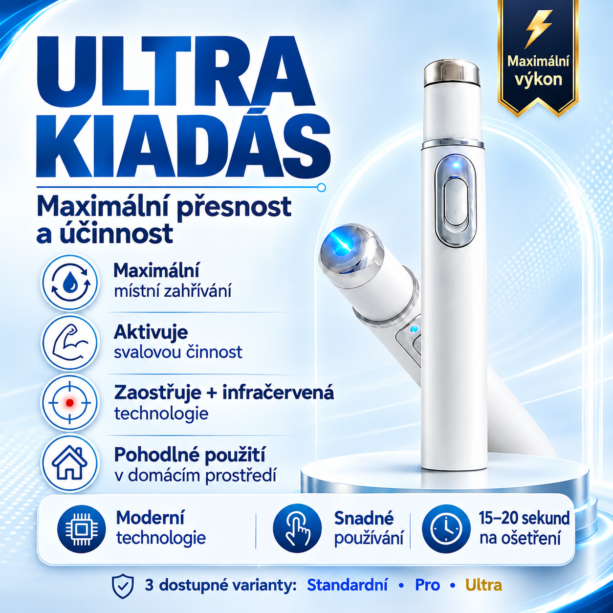 💙 Pokročilá terapie akustickými rázovými vlnami může pomoci obnovit zdraví tkání penisu, zlepšit pevnost erekce, sexuální výkonnost a mužské sebevědomí, a zároveň zmírnit 💪 bolesti svalů, 🦴 ztuhlost kloubů a 🦵 potíže způsobené problémy se šlachami.